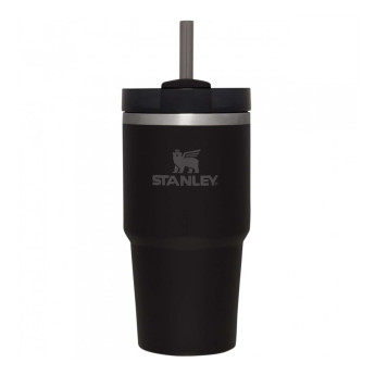 Stanley Quencher H2.0 — термокружка 0,59 л с трубочкой, чёрная (10-11911-015)